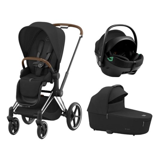 Cybex Priam duovagn + Axkid Gokid babyskydd & bas