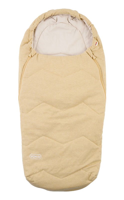 Voksi Breeze Light åkpåse, kind yellow solid