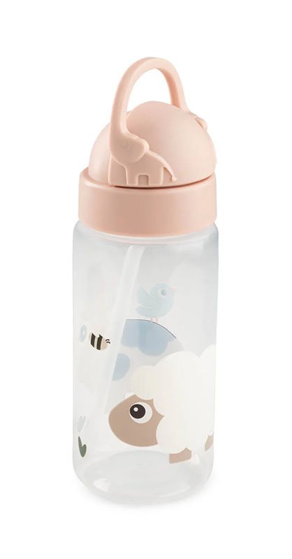 Done by Deer sugrörsflaska Tiny Farm 350 ml, powder