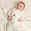 Done by Deer burp cloth 2-pack, celebration sand