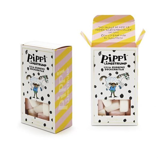 Fran&Co Pippi Lilla gubbens sockerbitar 100g