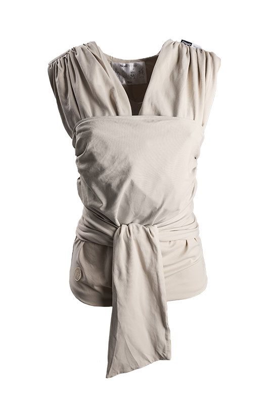 Najell wrap bärsjal powder beige, stl S
