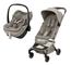 Maxi-Cosi Fame Cabin sulky + Maxi-Cosi Pebble Slide Pro babyskydd