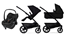 Joolz Geo3 duovagn + Maxi-Cosi Pebble Slide Pro babyskydd