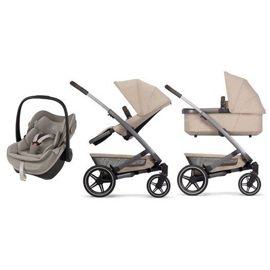 Joolz Geo3 duovagn + Maxi-Cosi Pebble Slide Pro babyskydd