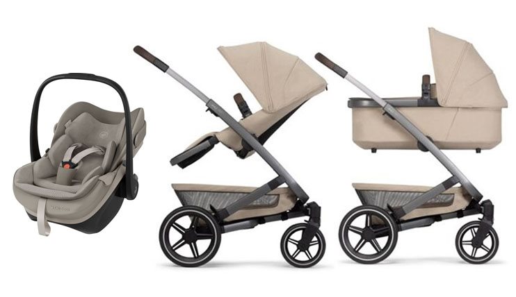 Joolz Geo3 duovagn + Maxi-Cosi Pebble Slide Pro babyskydd