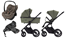 Crescent Prestige 2 Classic duovagn + Maxi-Cosi Pebble Slide Pro babyskydd + isofixbas