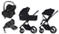 Crescent Prestige 2 Exclusive duovagn + Maxi-Cosi Pebble Slide Pro babyskydd + isofixbas