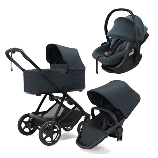 Thule Charm 2-in-1 duovagn + Thule Maple babyskydd