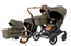 Emmaljunga Double Sento tvillingvagn Flat+ 2026 (2 sitt- & 2 liggdelar)