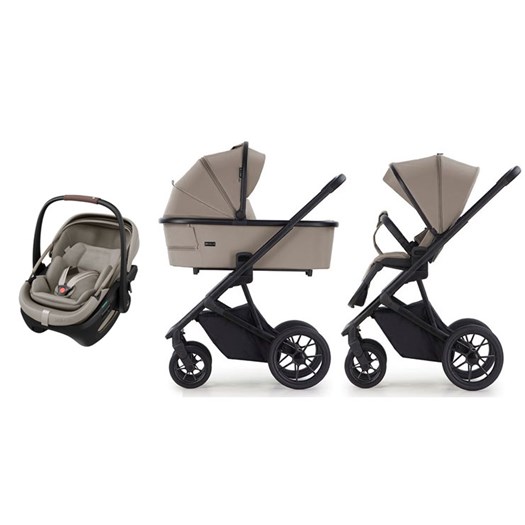 Crescent Prestige 2 Classic duovagn + Maxi-Cosi Coral Slide Pro babyskydd