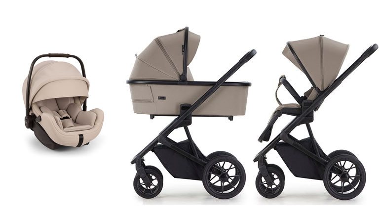 Crescent Prestige 2 Classic duovagn + Nuna Arra Flex babyskydd