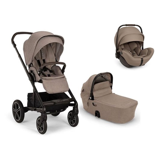 Nuna Mixx Next duovagn + Nuna Arra Flex babyskydd