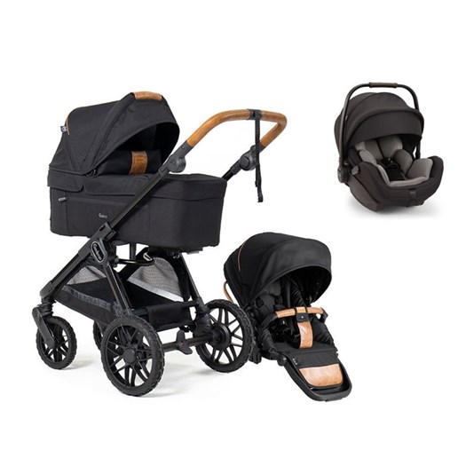 Emmaljunga Sento Pro duovagn Ergo+ 2026 + Nuna Arra Flex babyskydd