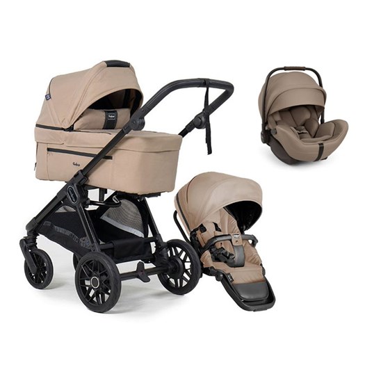 Emmaljunga Sento duovagn Ergo+ 2026 + Nuna Arra Flex babyskydd