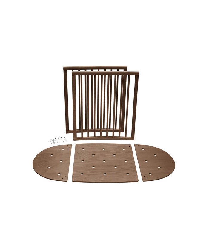 Stokke Sleepi förlängningsset spjälsäng, warm brown