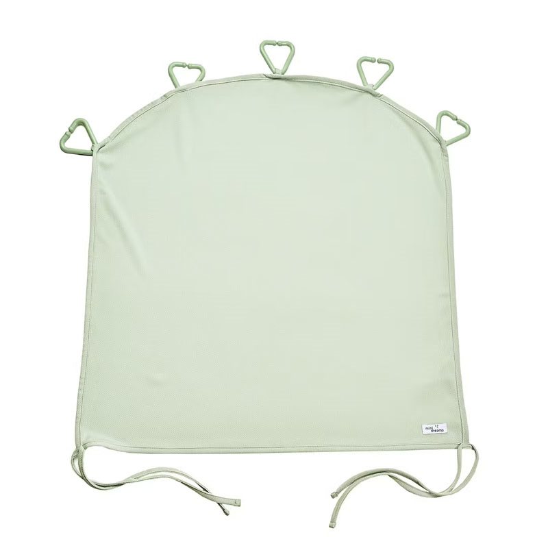 Mini Dreams solskyddsgardin mesh UV50+, gr&ouml;n