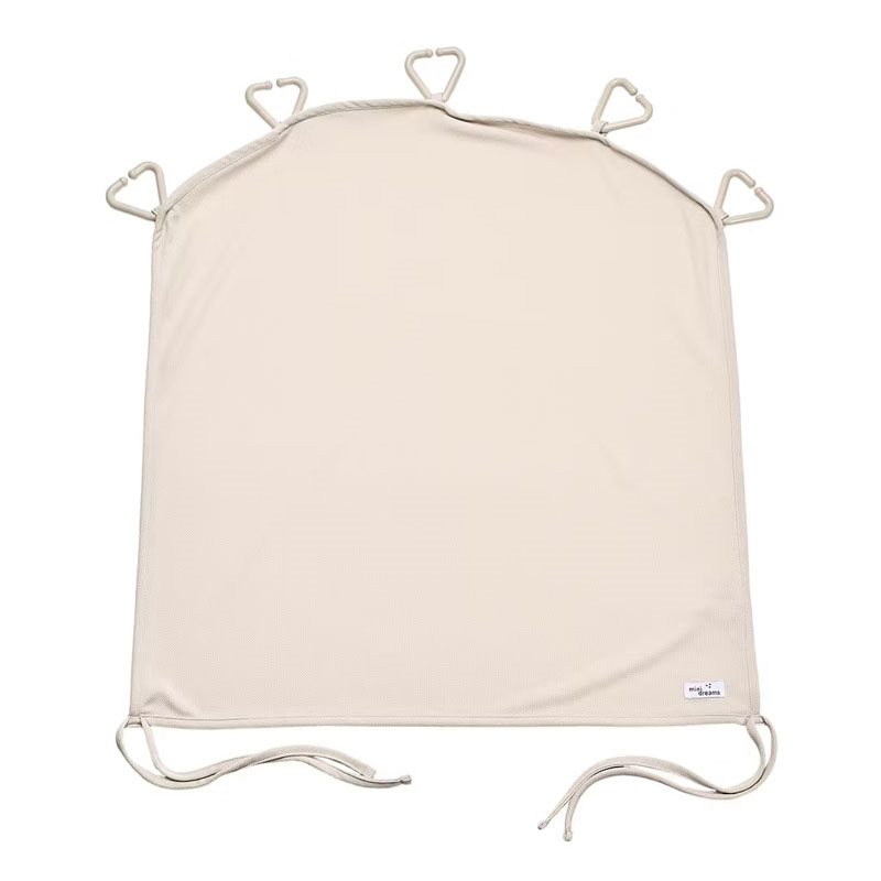 Mini Dreams solskyddsgardin mesh UV50+, sand