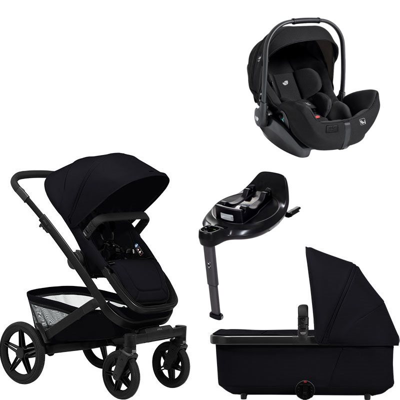 Joolz Geo5 duovagn + Joie i-Level Pro babyskydd + isofixbas
