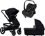 Joolz Geo5 duovagn + Maxi-Cosi Pebble Slide Pro babyskydd