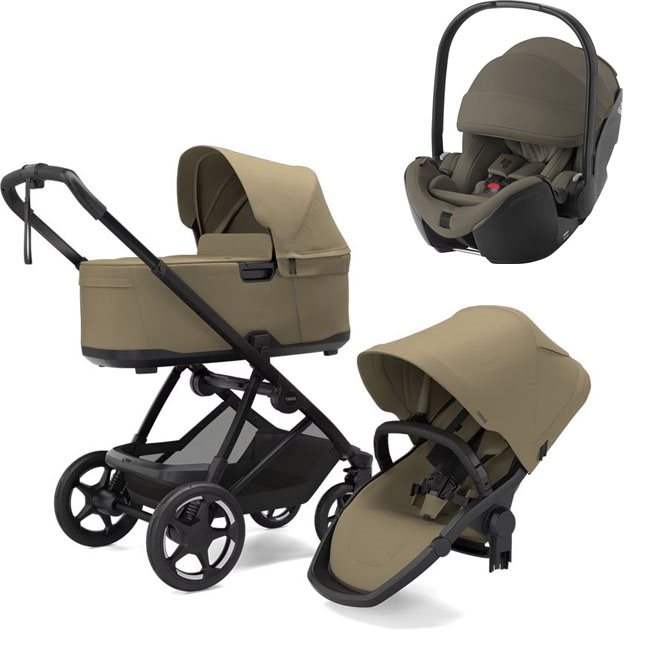 Thule Charm 2-in-1 duovagn + Britax Baby-Safe Pro babyskydd