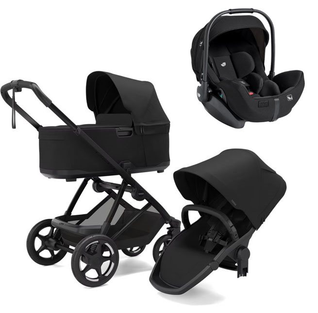 Thule Charm 2-in-1 duovagn + Joie i-Level Pro babyskydd