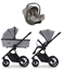 Crescent Prestige 2 Classic duovagn + Joie i-Snug 2 babyskydd