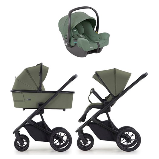 Crescent Prestige 2 Classic duovagn + Joie i-Snug 2 babyskydd
