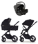 Crescent Prestige 2 Exclusive duovagn + Joie i-Snug 2 babyskydd