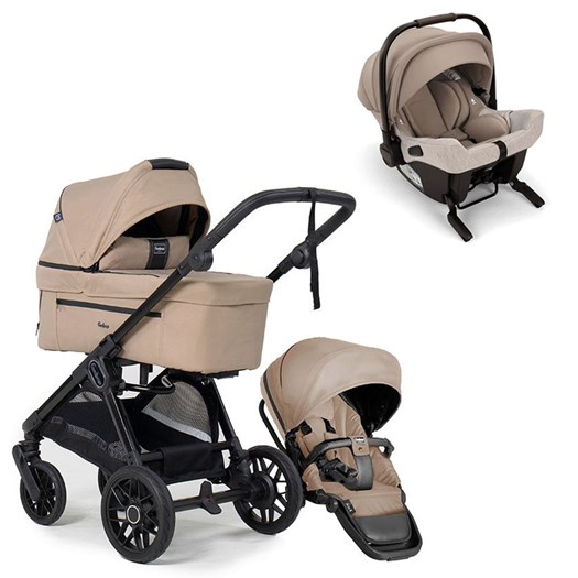 Emmaljunga Sento duovagn Ergo+ 2026 + Nuna Pipa Urbn babyskydd med isofix