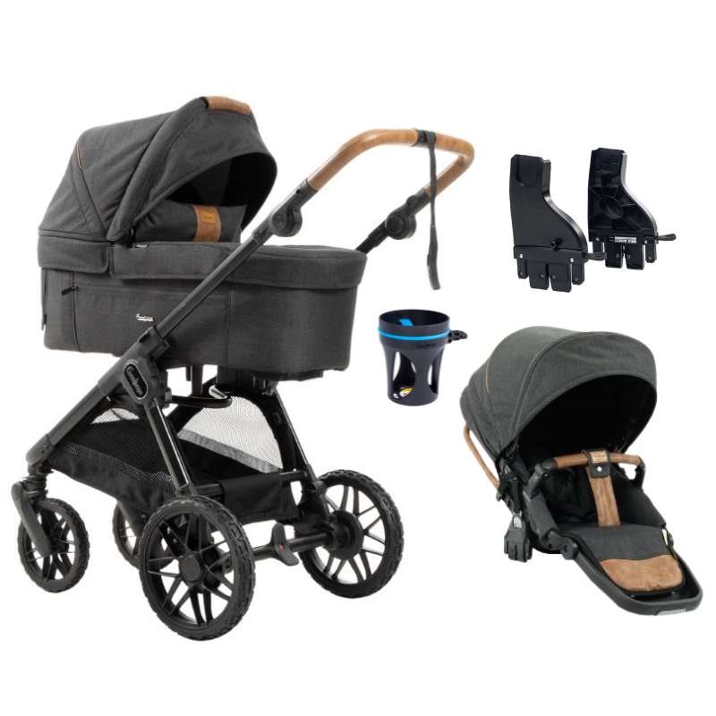 Emmaljunga Sento Pro 2026 Ergo+ duovagn, outdoor trek