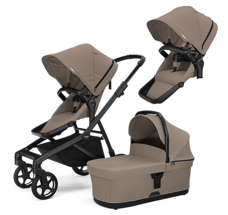 Thule Sleek 2 syskonvagn