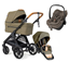 Emmaljunga Sento Pro duovagn Flat+ 2026 + Maxi-Cosi Pebble Slide Pro babyskydd