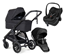 Emmaljunga Sento duovagn Ergo+ 2026 + Maxi-Cosi Pebble Slide Pro babyskydd