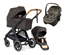 Emmaljunga Sento duovagn Ergo+ 2026 + Maxi-Cosi Coral Slide Pro babyskydd