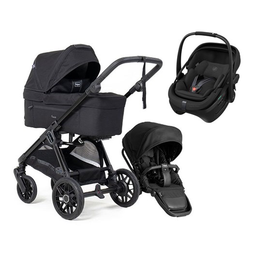 Emmaljunga Sento duovagn Ergo+ 2026 + Maxi-Cosi Coral Slide Pro babyskydd