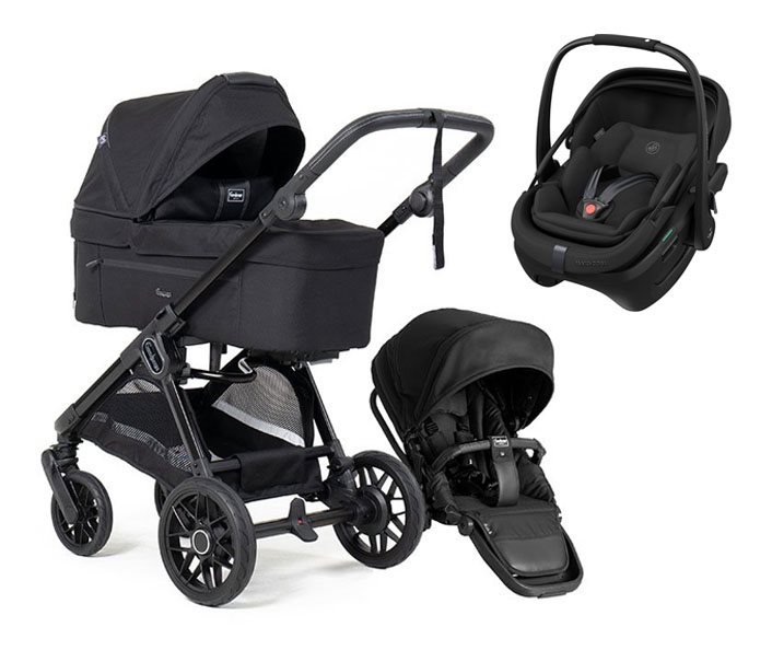 Emmaljunga Sento duovagn Ergo+ 2026 + Maxi-Cosi Coral Slide Pro babyskydd