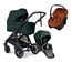 Emmaljunga Sento duovagn Flat+ 2026 + Maxi-Cosi Coral Slide Pro babyskydd