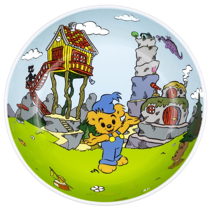 Rätt Start skål stor, Bamse motiv