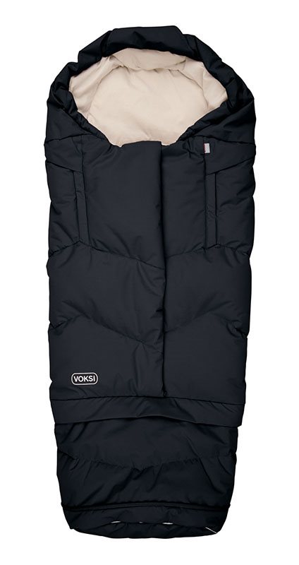 Voksi City åkpåse, black cream