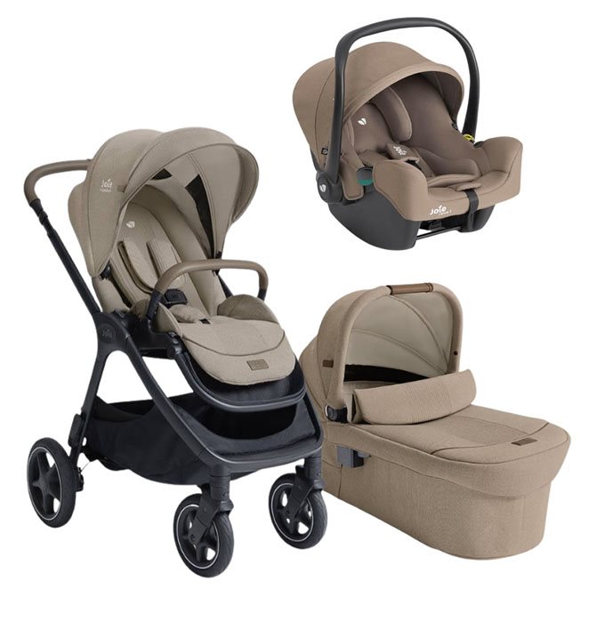 Joie Finiti duovagn + Joie i-Snug 2 R129 babyskydd