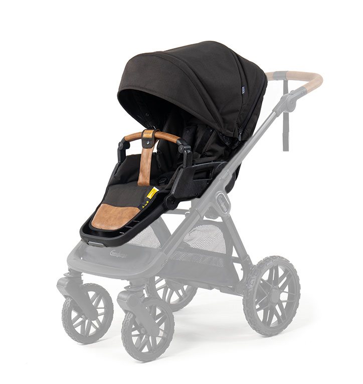 Emmaljunga sittdel Flat+, outdoor brown