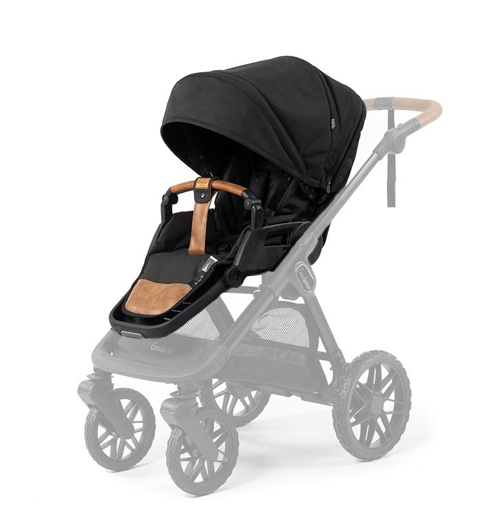Emmaljunga sittdel Flat+, outdoor black