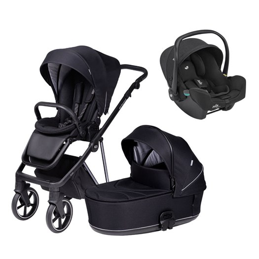 Tinynord Lux duovagn + Joie i-Snug 2 R129 babyskydd