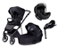 Tinynord Lux duovagn + Joie i-Level Pro babyskydd + isofixbas