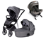 Tinynord Lux duovagn + Nuna Pipa Urbn babyskydd med isofix
