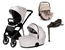 Tinynord Lux duovagn + Nuna Arra Flex lutningsbart babyskydd + isofixbas