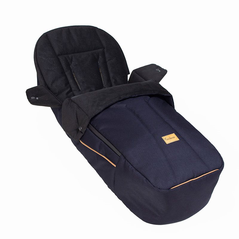 Emmaljunga åkpåse 3-i-1 Flat+, outdoor navy