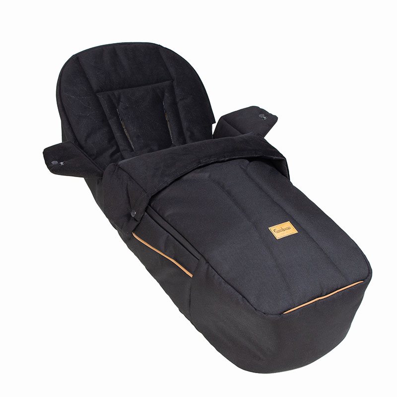 Emmaljunga åkpåse 3-i-1 Flat+, outdoor black