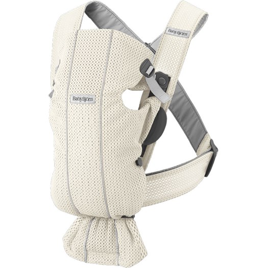 Babybjörn bärsele Mini, 3D mesh off-white